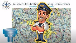 FREE FAA Part 107 Remote Pilot Lesson National Airspace Classification. Turn on CC for updates.