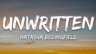 Natasha Bedingfield - Unwritten Lyrics