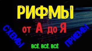 Панторифмы  Схемы и виды рифм - Всё о рифмах от А до Я Часть 1