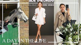 SPEND THE DAY WITH ME PILATES BRUNCH HORSES AND DIOR Kate Hutchins