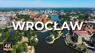 Wrocław z drona  Wiosna 2022  LECE W MIASTO™ 4k