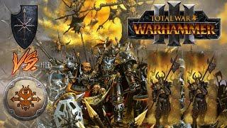 ELITE CHOSEN  Warriors of Chaos vs Norsca - Total War Warhammer 3