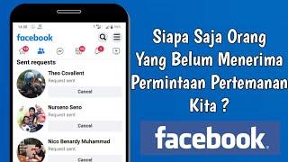 Cara Melihat Permintaan Pertemanan Yang Kita Kirim Di Facebook