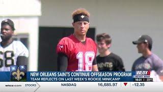 New Orleans Saints reflect on rookie minicamp