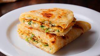 Cheesy Egg Paratha Recipe  Quick & Easy Breakfast