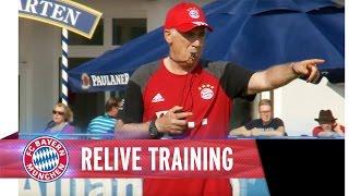 FC Bayerns 1st Training under Carlo Ancelotti  ReLive