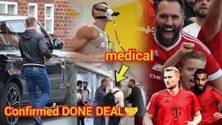 𝐂𝐎𝐍𝐅𝐈𝐑𝐌𝐄𝐃Bayern Munich Stars Arrived Carrington for Medicalman utd new signing this summer today