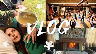 VLOG  YOGA RETREAT 3 Ημερες full detox + Τι μου έμαθαν 🩷