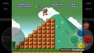 Game In Reversed Video  Super Mario All Stars - Super Mario Bros World 1-1