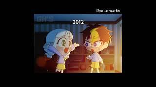 2012 vs 2024  GHSTORY  #animation #anime