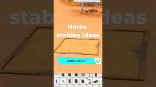 Horse Stables Ideas - The Sims 4 Horse Ranch #sims4horseranch #sims4ideas #sims4shorts