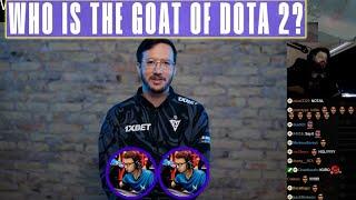 who is the GOAT of Dota 2? -Gorgc reacts to Tundra players answers & gives his own take