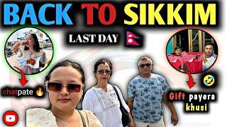 Back to Sikkim  Dada ko reaction gift  payera  ft. @luvdavlogs @daywithkush