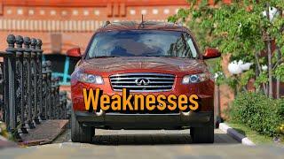 Used Infiniti FX 1 Reliability  Most Common Problems Faults and Issues