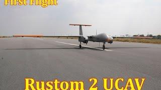 Rustom 2 Indian DroneUCAV First Flight {Exclusive Video}