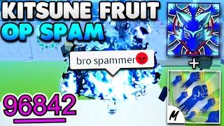 Kitsune Is STILL The MOST OP SPAM Fruit In PVP... Blox Fruits