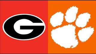 2021 College Football  #5 Georgia vs. #3 Clemson Full Game