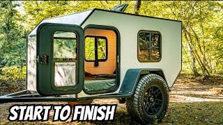 DIY micro camper  Full Build Timelapse in under 10 Minutes