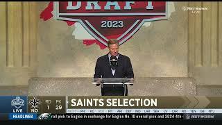 Saints Select Bryan Bresee  2023 NFL Draft