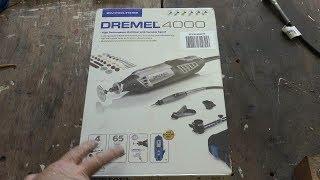 The Dremel 4000 465 Kit - A great Starter Set - See it in action