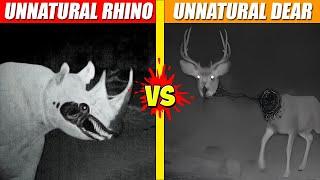 Unnatural Rhino vs Unnatural Deer  SPORE