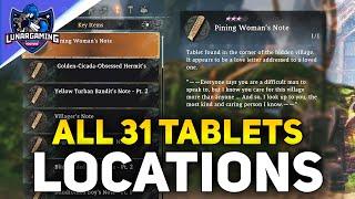 All 31 Tablet Collectible Locations Notes Diary Letters Wo Long Fallen Dynasty