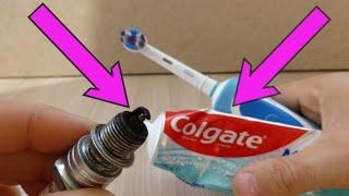 Colgate против чёрного налета на свечах зажигания