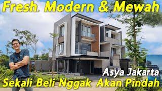 Rumah Tiga Lantai Modern Minimalis Di Asya Jakarta Dari Astra Property & Hongkong Land