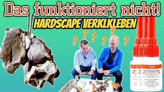 Wie wir kein Hardscape verkleben mit der SekundenkleberZellstoff-Methode  mit Sascha Hoyer