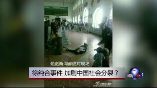 时事大家谈：徐纯合事件，加剧中国社会分裂？