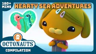 @Octonauts - ️ Hearty Sea Adventures    3 Hours+ Compilation  Underwater Sea Education for Kids