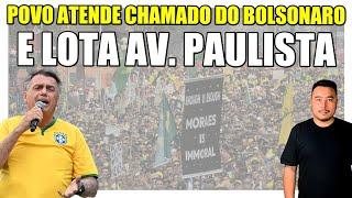 Agora Povo atende convocação de Bolsonaro e lota a Av. Paulista no ato de 7 de setembro