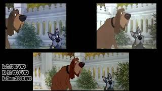 Lady and the Tramp VHS & DVD Comparison