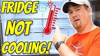 LG Fridge Not Cooling -- Freezer Works EASY DIY FIX #howto #DIY #repair