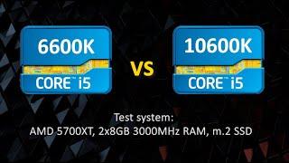i5 6600K vs 10600K. Is the upgrade worth it?