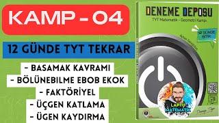 TYT MATEMATİK - GEOMETRİ KAMPI  KAMP 04  ACİL YAYINLARI DENEME DEPOSU  4.GÜN 12 GÜNDE TYT TEKRAR