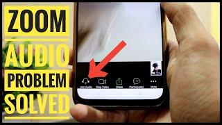 HOW TO FIX ZOOM AUDIO ON ANDROID  ZOOM AUDIO PROBLEM SOLVED