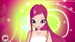 Winx club Roxy Enchantix Full transformation  Fanmade  Winxclub