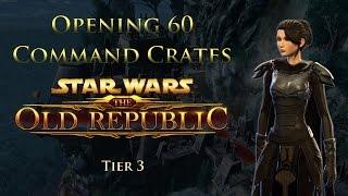 SWTOR Opening 60 Tier 3 Command Crates Shadow