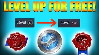 How to Level Up on Steam For FREE