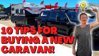 Top 10 tips for buying a new caravan