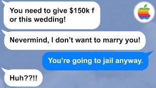 【Apple】Scumbag doctor demands his wife contributes $150k for their wedding.