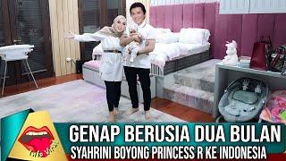 Syahrini dan Reino Barrack Boyong Princess R ke Indonesia Genap di Usia Dua Bulan