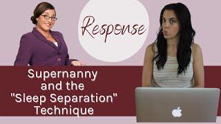 ​@Supernanny s Celeb-Sleep Routine @babysleeptrainer’s Response