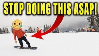 Top 5 Worst Postures Techniques Turning a Snowboard & How To Fix It