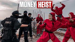 Parkour MONEY HEIST Season 3 ESCAPE from POLICE chase BELLA CIAO REMIX  FULL STORY ACTION POV