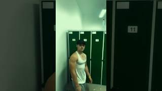 16 yo gym boy #gym #gymbody #gympose #gymboy #motivation #16yearoldbodybuilder #shorts