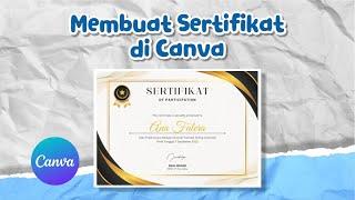 Cara Membuat Sertifikat di Canva