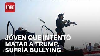 Atentado Donald Trump Thomas Matthew Crooks atacante de Trump sufría de bullying - Las Noticias