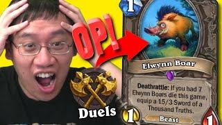 Duels is BROKEN and its the Boars Fault  Brann Duels  Hearthstone